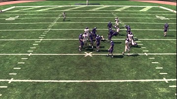 I-Form Normal Inside Zone vs Even Front