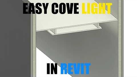 Easy Cove Lights In Revit