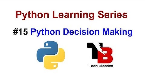 #15 If, if-else, elif statement in Python | Decision Making in Python | Python Tutorial in Hindi