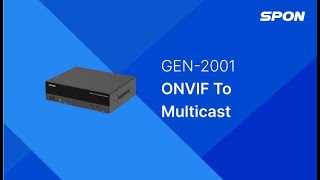 GEN-2001 Paging Gateway - Paging Gateway ONVIF Protocol Configuration