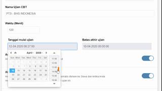 Tips buat UJIAN / PTS / PAS terJADWAL, Rapi, dan terSTRUKTUR di e-learning madrasah