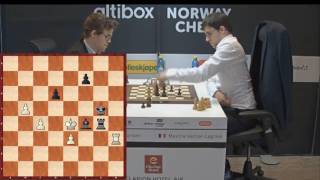 Carlsen Destroyed All! Blitz Norway Chess 2017.