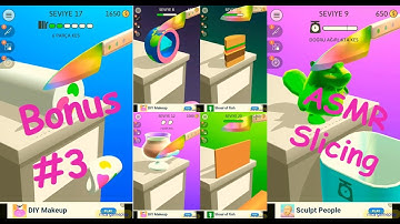 ASMR Slicing Gameplay (Android,iOS) #3
