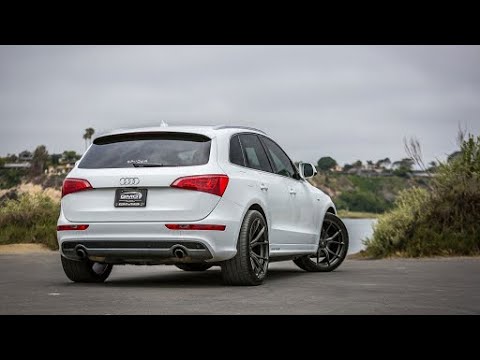 Audi Q5 Custom black out package and giovannia wheels - YouTube