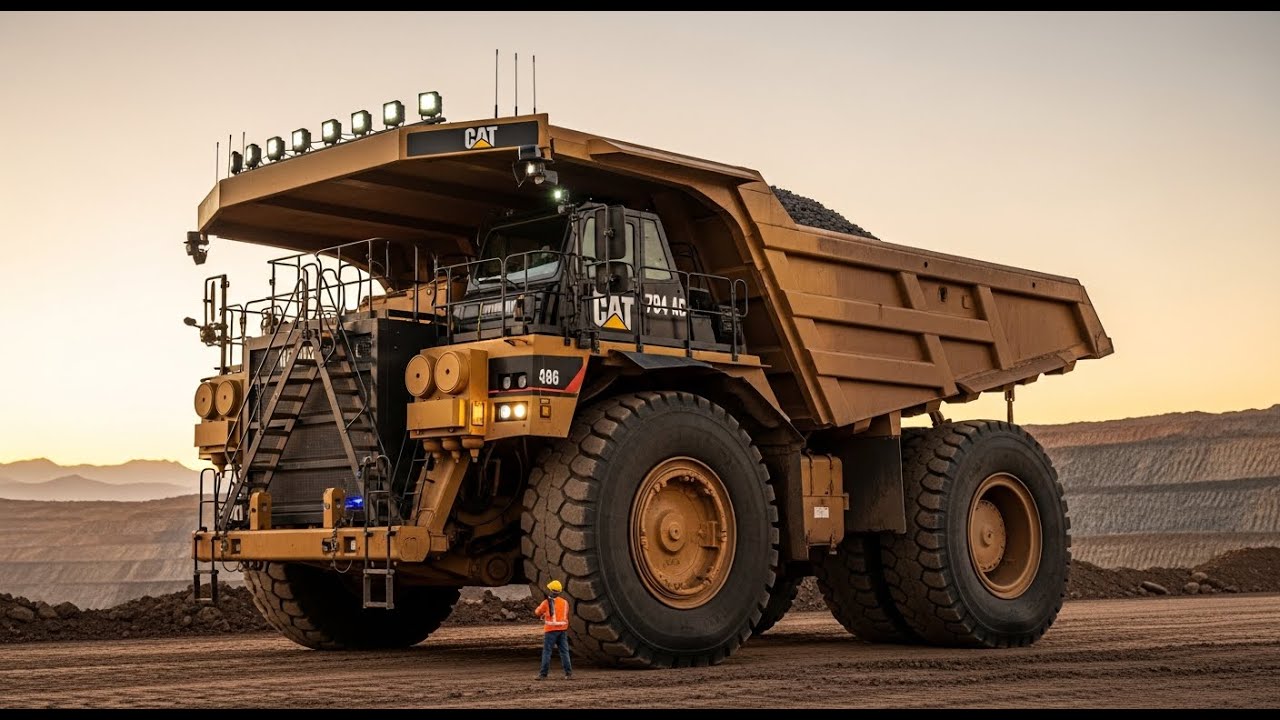 400-Ton ROBOTIC Mining Trucks | Operating 24/7