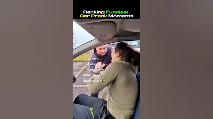 Ranking Funniest Car Prank Moments 💀 #tiktok #usa #prank
