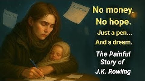 The Painful Journey of J.K. Rowling | From Nothing to Magic | Learn English through stories