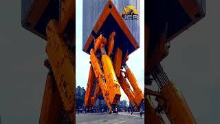 Amazing Futuristic Moving Architecture  #jcbtv #jcb #excavator #machine #jcbshorts