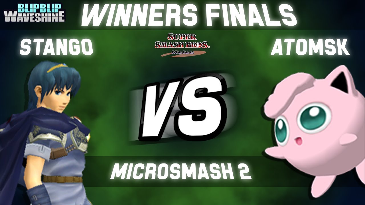 MicroSmash #2 - SS Stango (Marth) vs Atomsk (Puff) - Winner's Finals ...