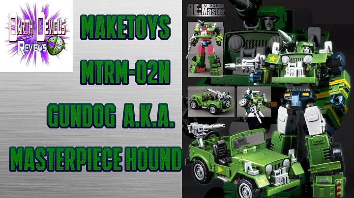 Maketoys MTRM 02N Gundog, AKA Masterpiece Hound review