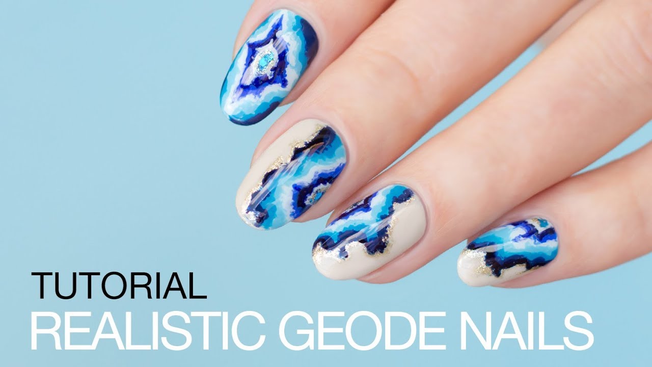 Realistic Geode Nails How To || SONAILICIOUS