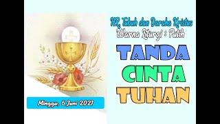 Renungan Harian Katolik I Minggu, 6 Juni 2021