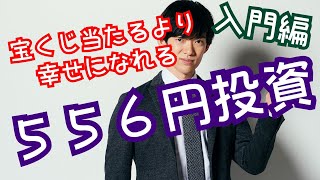 宝くじより幸せになれる556円投資入門