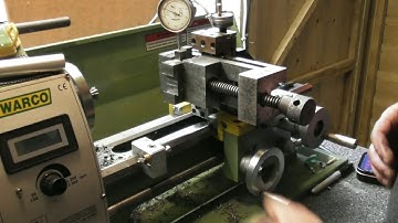 WARCO LATHE Shop made quick change tool post part 13
