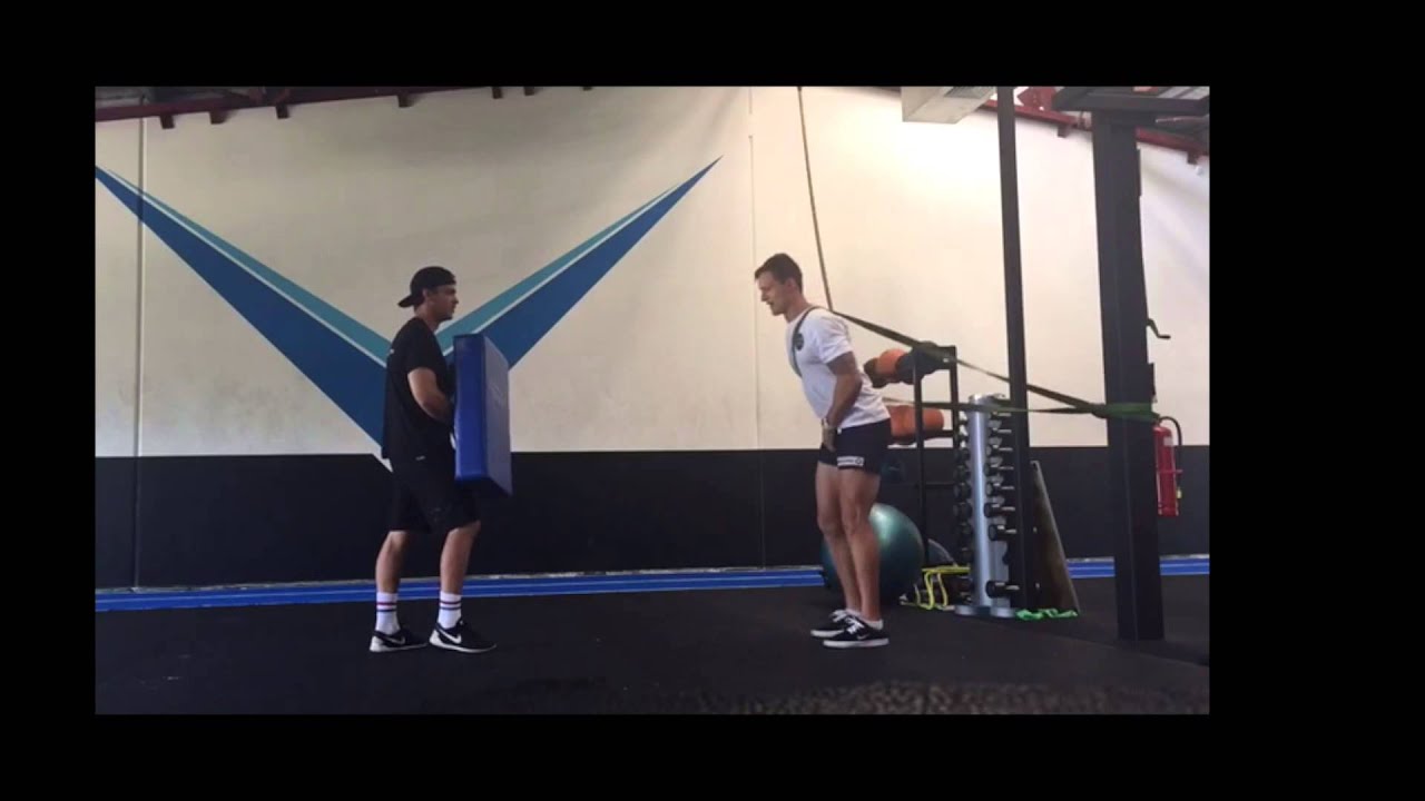 Resisted Rugby Tackling Drill YouTube