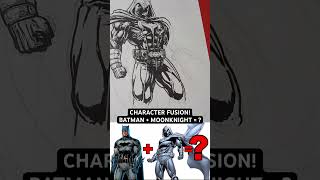 Pro ARTIST Fuses BATMAN with MOONKNIGHT!  What would you name this character???