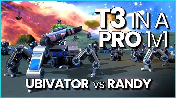 T3 again in a PRO 1v1 - rAndy vs Ubivator - 1v1 Beyond All Reason Cast