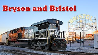 A Nice Place to Live and Railfan: Bristol, Bryson, and Norfolk Southern Action in the Appalachians!