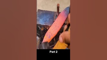 Making a Historical Dagger out of Rusted Drill Bit Shaft / Part 2