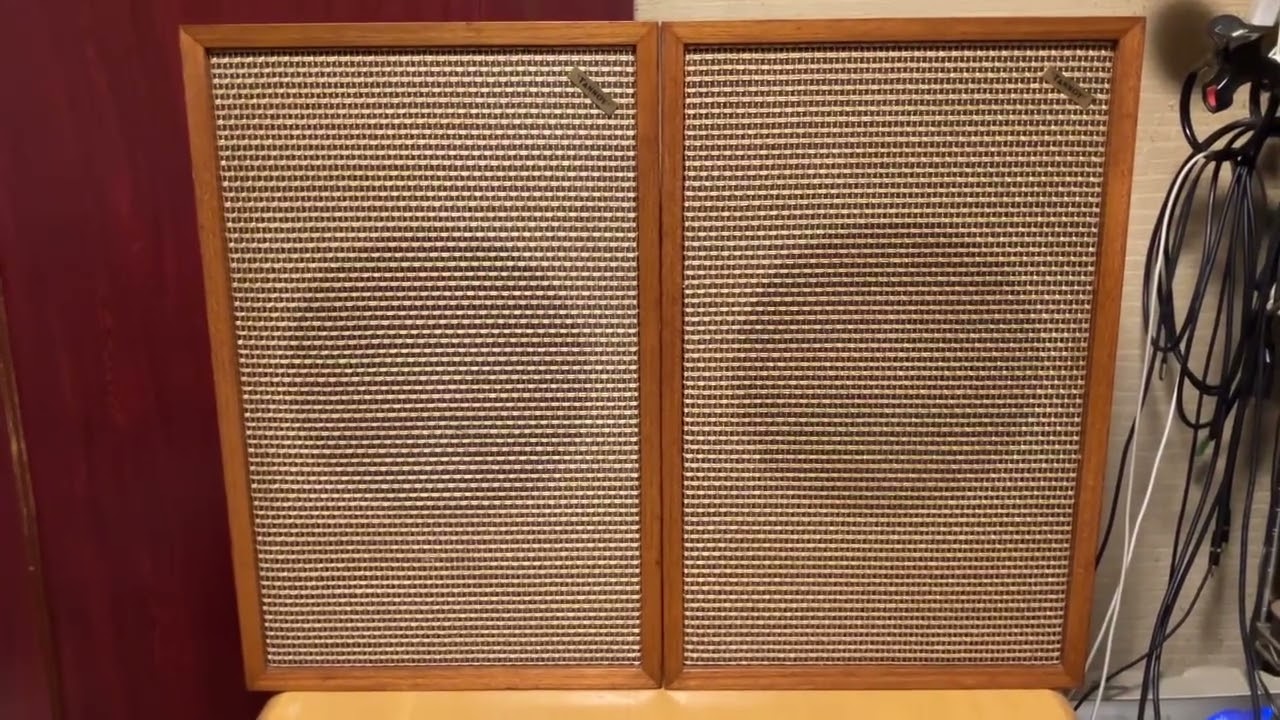 オーディオ試聴動画 TANNOY LSU/HF/3LZ/8U Monitor Gold 10inch