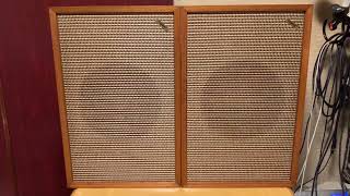 オーディオ試聴動画 TANNOY LSU/HF/3LZ/8U Monitor Gold 10inch