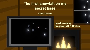 The first snowfall on my secret base | Chroma (Project Arrhythmia level made by dragonw1414 & Umbra)