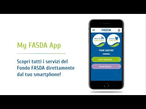 Fondo FASDA - Presentazione My FASDA App