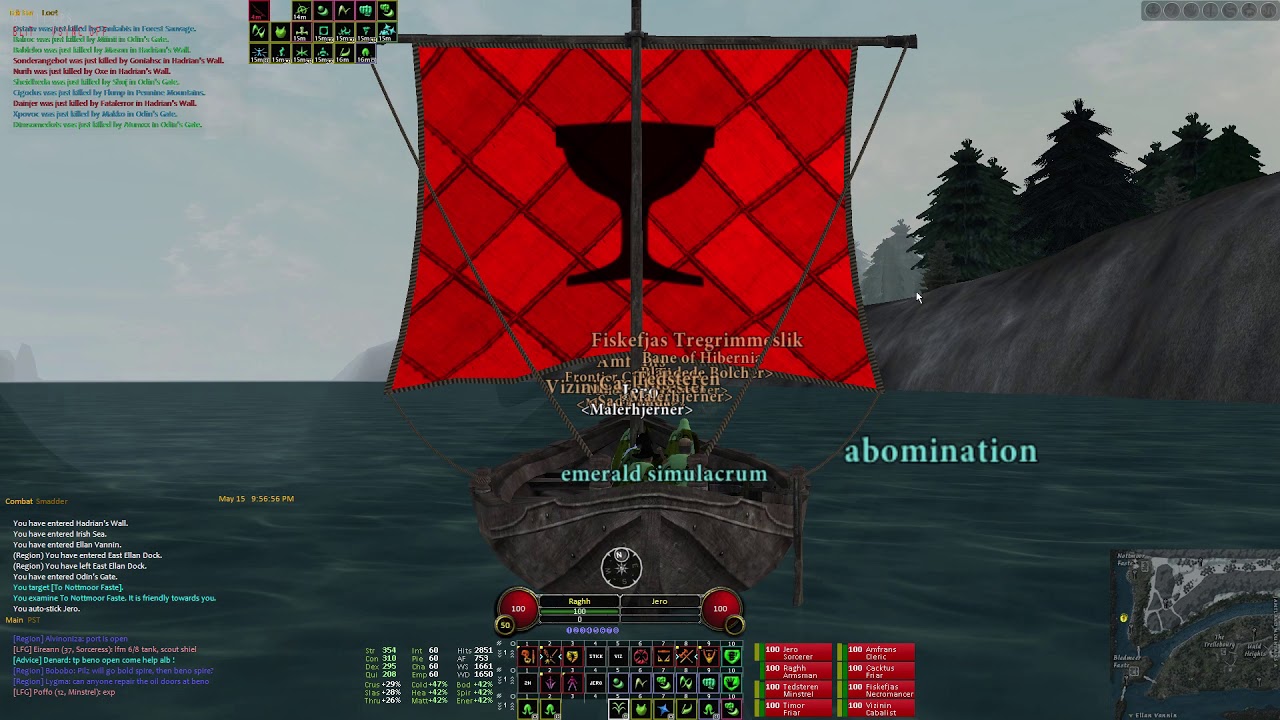 Malerhjerner Back On Alb (Multiple POV) - DAoC Phoenix Freeshard