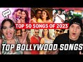 Waleska &amp; Efra React to Top 50 Indian Songs of 2023