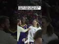 Lay gave her a welcome to the NCAA moment 🫨😳 #womensbasketball #ncaabasketball