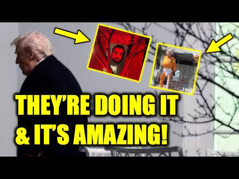These halloween decorations go viral humiliating Trump and they're great...