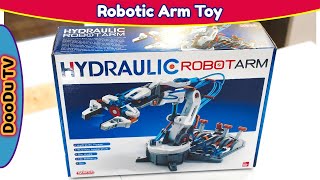Hydraulic Robotic Arm Toy Unboxing and Review | DooDu TV Toys Reviews and Toy Plays