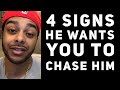 ￼How to tell a guy wants to be chased | 4 signs he’s playing games￼