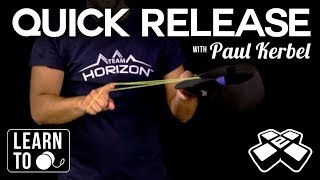 Learn the Quick Release Yo-Yo Trick - YoYoExpert Tutorial by Paul Kerbel!