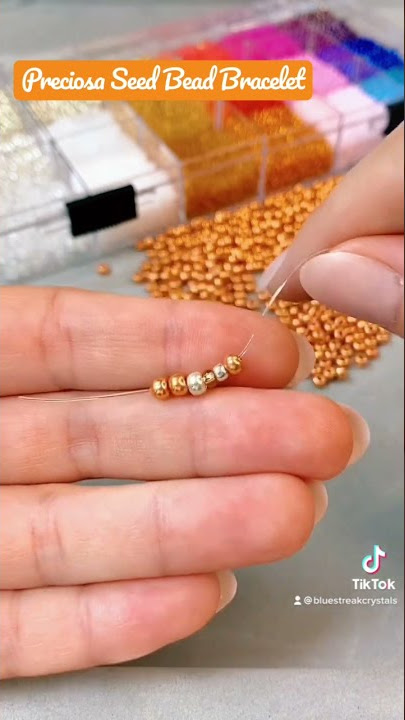 Preciosa Seed Beads Bracelet