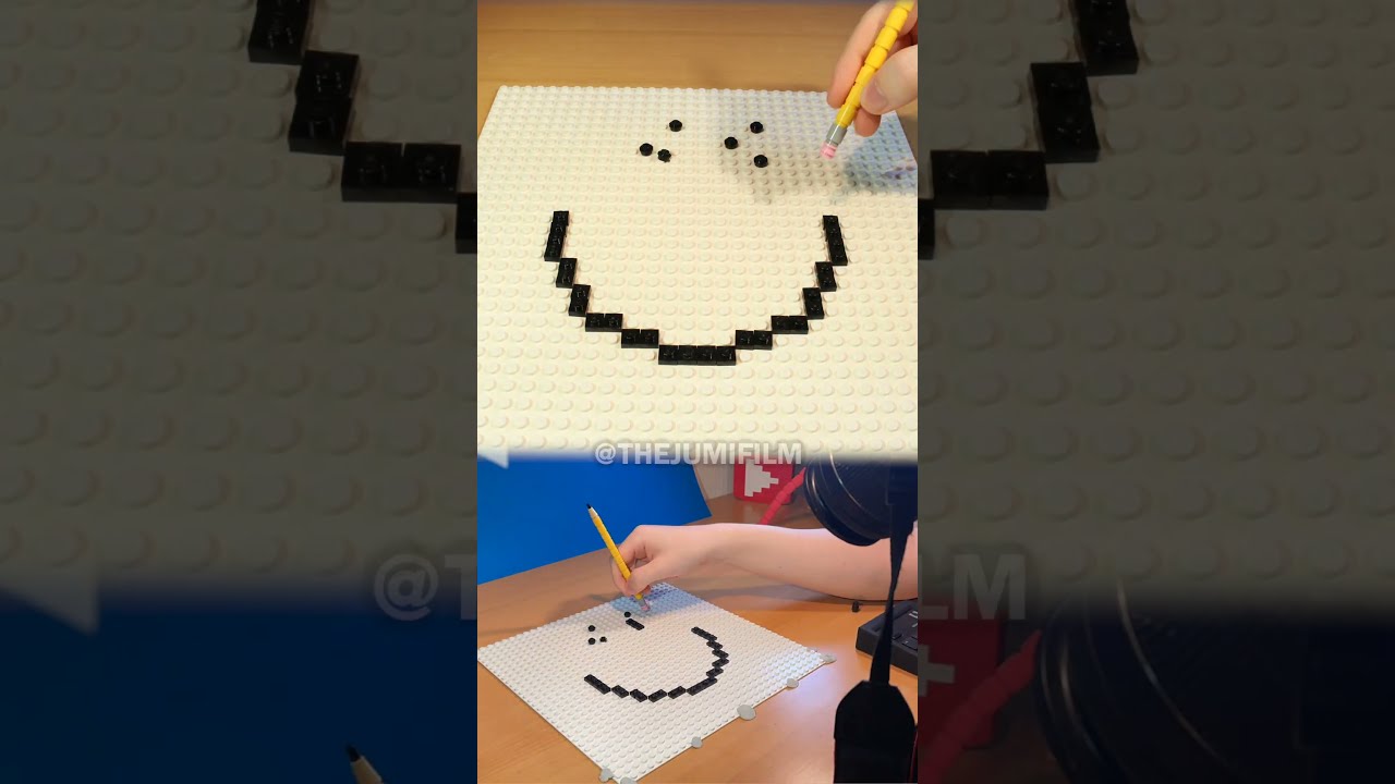 How I Made The LEGO Pencil Drawing Animation 
