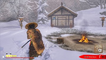 Ghost of Yotei | Closed-Off Building - Sarobetsu Forest Puzzle Gameplay