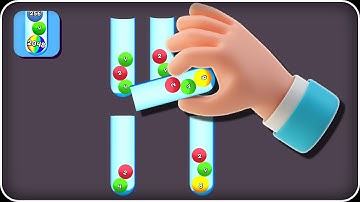 Ball Sort 2048 3D Part 1 | New 2048 ASMR Android Games