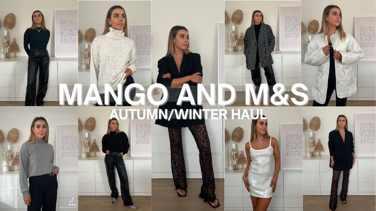 MANGO AND MARKS & SPENCER TRYON HAUL CYBER WEEK BLACK FRIDAY 2022