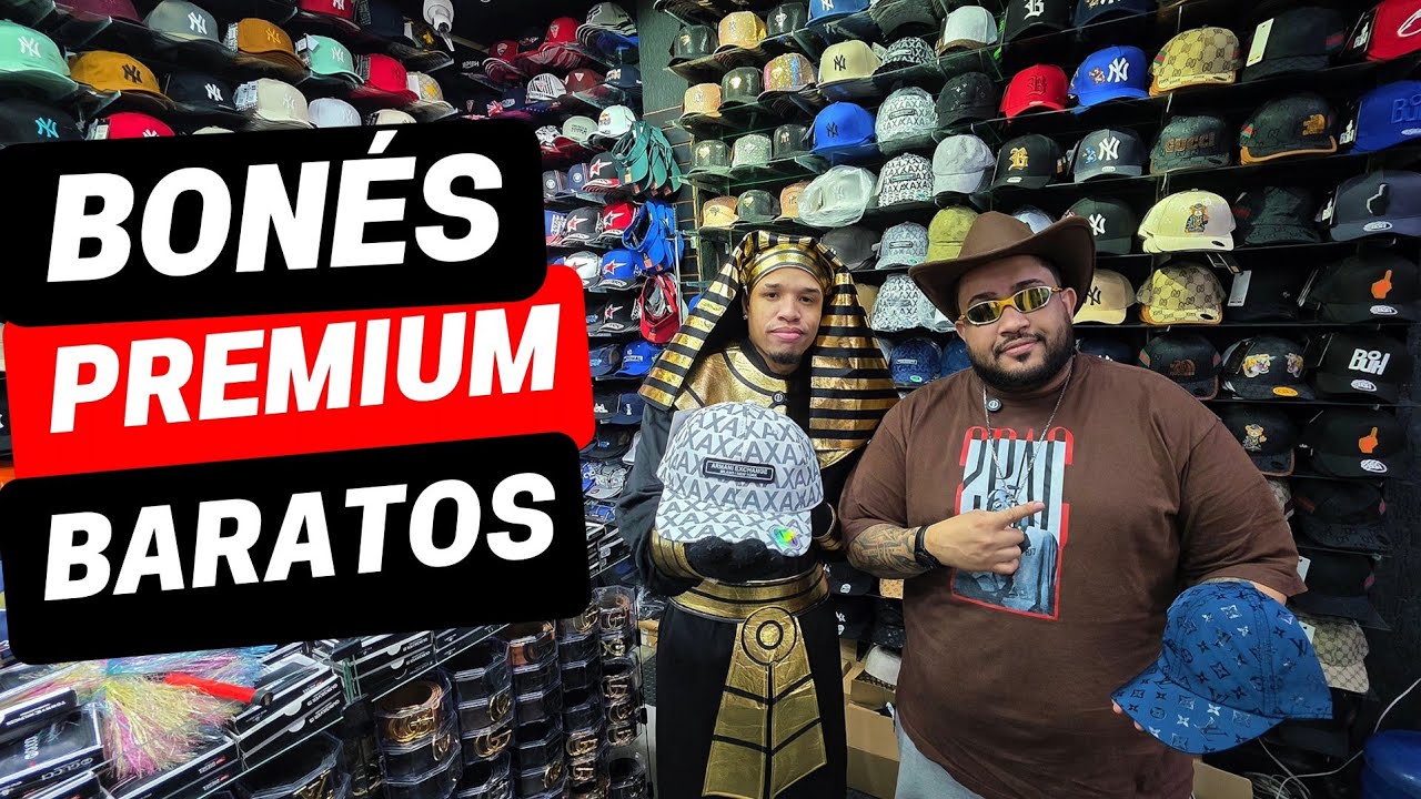 🧢 FORNECEDOR DE BONÉS A PARTIR DE R$7 NO ATACADO! FAVELA VENCEU É A MAIOR DO BRÁS! 💥🚚