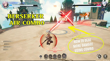 crystal of atlan  berserker pvp skills airwalk and dive combo