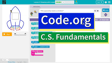 Code.org Course E Lesson 6.5 Drawing with Loops | Answers Explained | CS Fundamentals