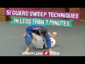 51 bjj guard sweeps in less than 7 minutes  jason scully