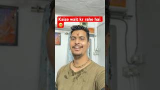 ये देखो दोस्तों कैसे इंतेज़ार करते है ये लोग मेरा #trending #dog #indianbully #viral #ellie