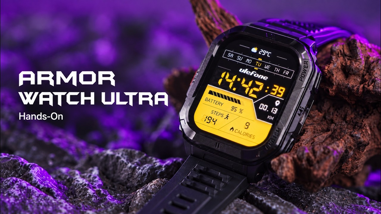 Video oficial del Ulefone Armor Watch Ultra