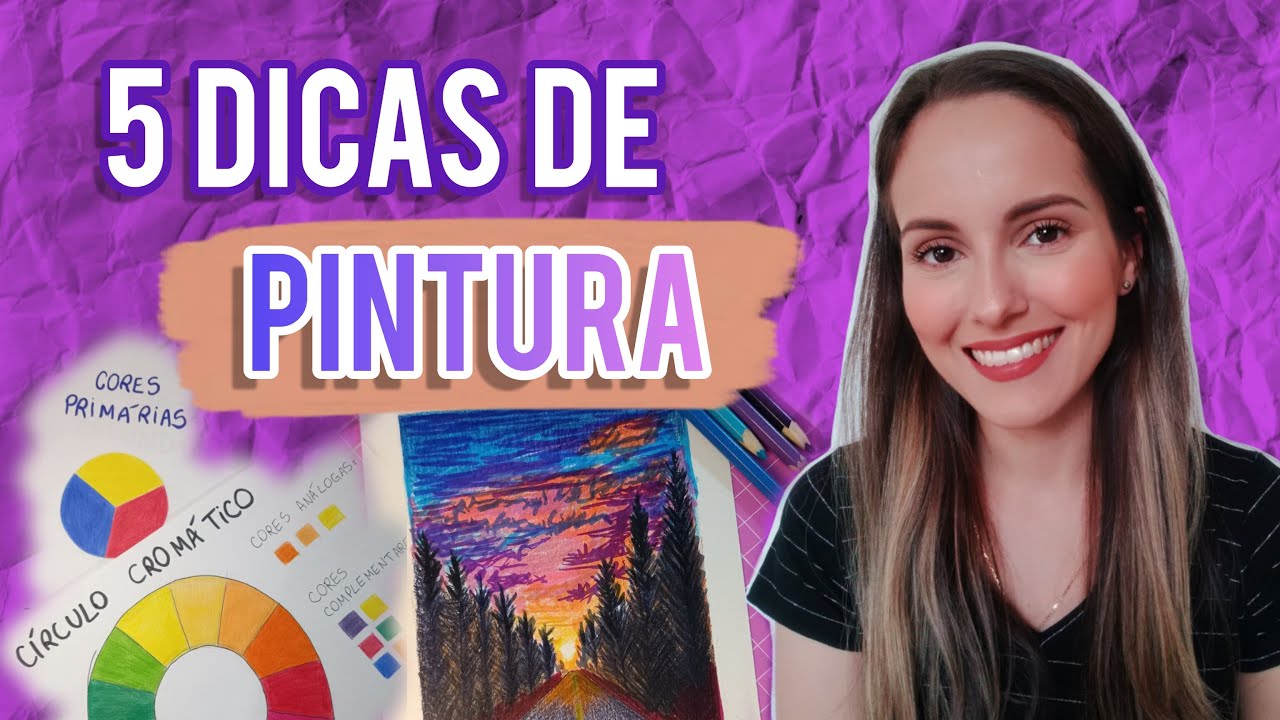 5 DICAS DE PINTURA - COMO PINTAR UM DESENHO USANDO LÁPIS DE COR - YouTube
