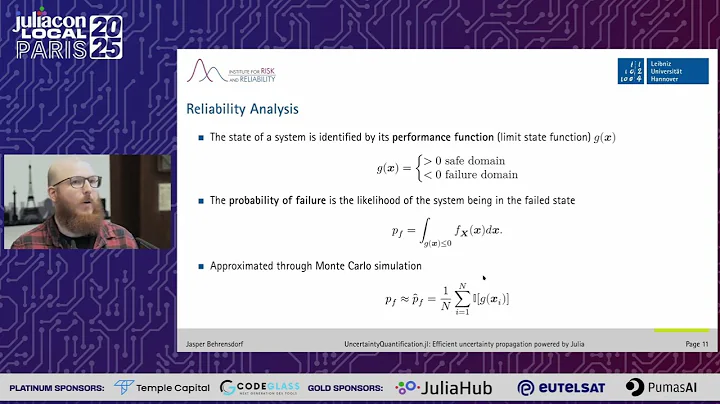 UncertaintyQuantification.jl: Efficient uncertainty propagation | Behrensdorf | Paris 2025