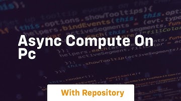 async compute on pc