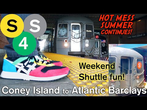 S S 4 Coney Island to Atlantic Barclays | HOT MESS SUMMER PART 2