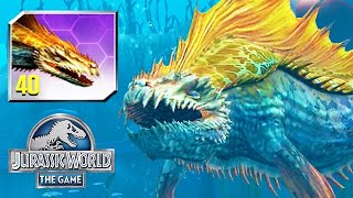 New Geolasmosaurus Aquatic Hybrid Max Level 40 Juric World